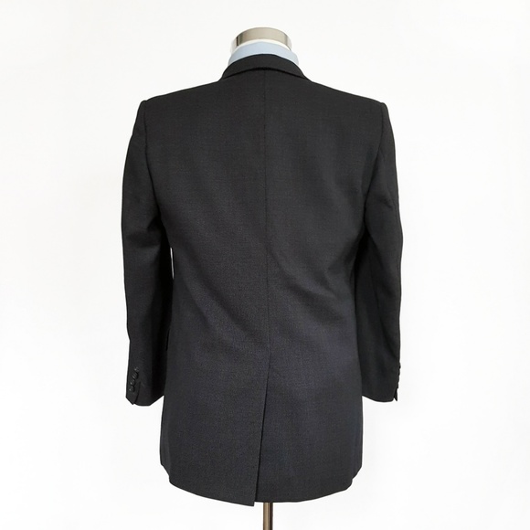 Hickey Freeman Vintage Men's Wool Blazer 38R Blue - Picture 4 of 8